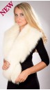 White Fox Fur Collar